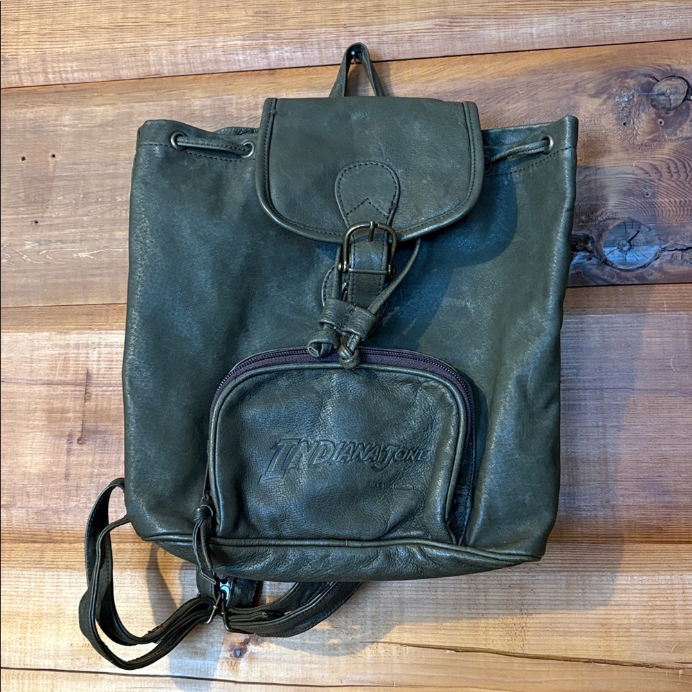 1989 Promotional Indiana Jones Leather Backpack